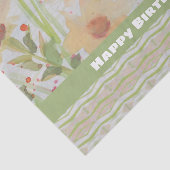 Waterverf Floral Designer Tissuepapier (Detail)