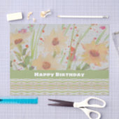 Waterverf Floral Designer Tissuepapier (Craft)