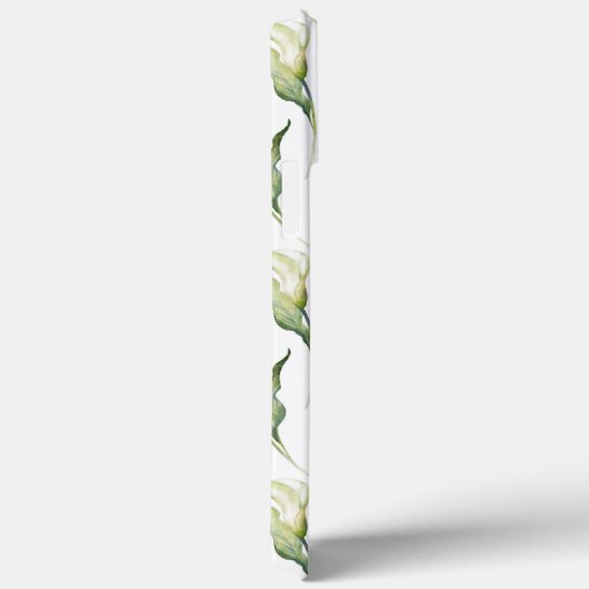 Waterverf Floral Elegant White Lily Case-Mate iPhone Case (Achterkant / Rechts)