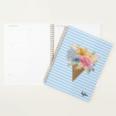Waterverf Floral en Stripe Planner (Display)