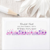 Waterverf Floral Etiket (Insitu)