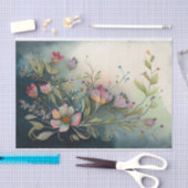 Waterverf Floral Fantastische grillige decoupage Tissuepapier (Craft)