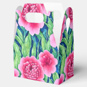 Waterverf Floral Favor Box Bedankdoosjes (Geopend)