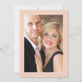 Waterverf Floral Fiesta Huwelijksfoto Template Kaart (Achterkant)