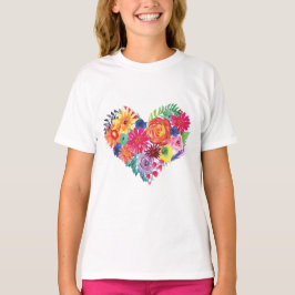 Waterverf Floral Fiesta T-shirt