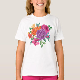 Waterverf Floral Fiesta T-shirt
