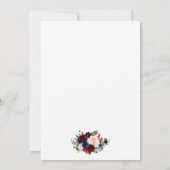 Waterverf Floral First Community Gold Kaart (Achterkant)