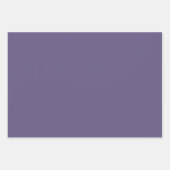 Waterverf Floral Flower Pattern Lavender Plum Inpakpapier Vel (Voorkant 3)