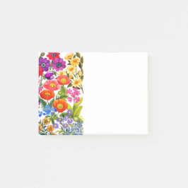 Waterverf Floral Garden Post Post-it® Notes