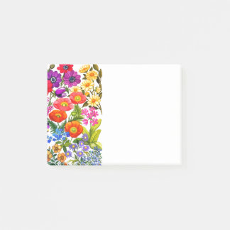 Waterverf Floral Garden Post Post-it® Notes
