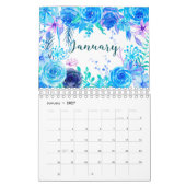 Waterverf Floral Gardens Agenda 2018 Kalender (Jan 2027)
