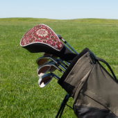 Waterverf  Floral Geometric Golfheadcover (Insitu)