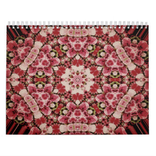 Waterverf Floral Geometric Kalender