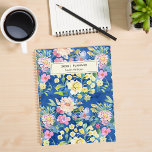 Waterverf Floral - Gepersonaliseerd Planner<br><div class="desc">Waterverf Floral Gepersonaliseerde Planner Notitieboek</div>