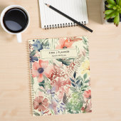 Waterverf Floral - Gepersonaliseerd Planner