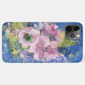 Waterverf Floral Glitter Case-Mate iPhone Case (Achterkant (horizontaal))