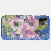 Waterverf Floral Glitter Case-Mate iPhone Case (Achterkant (horizontaal))