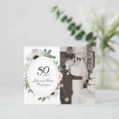 Waterverf Floral Gold 50e Jubileum (Staand voorkant)