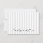 Waterverf Floral Gold Anchor Dank u kaart (Achterkant)