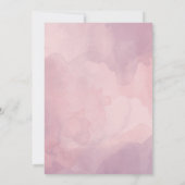 Waterverf Floral & Gold "Het is een meisje" Baby s (Achterkant)