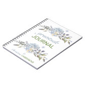  Waterverf Floral Gratitude Journal Notitieboek (Linkerzijde)