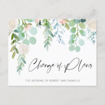 Waterverf Floral Greenery