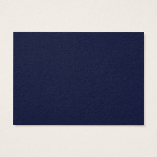 Waterverf Floral Greenery Navy Wedding Reception Visitekaartje (Achterkant)