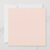 Waterverf Floral Greenery Wreath Bridal Brunch Kaart (Achterkant)