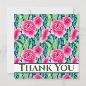 Waterverf Floral Hartelijk dank (Voorkant)