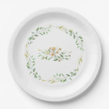  Waterverf Floral Honeybee Foliage