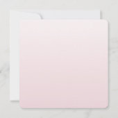 Waterverf Floral Ice Cream Cone met naam Notitiekaartje (Achterkant)