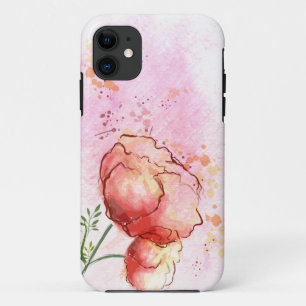 Waterverf Floral iPhone 5s Case