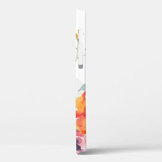 Waterverf Floral iPhone Case (Achterkant / Links)