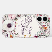 Waterverf Floral is nog steeds psalm monogram Case-Mate iPhone Case (Achterkant (horizontaal))