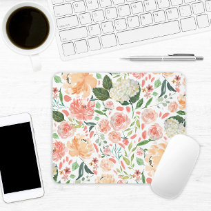 Waterverf Floral Kantoor Muismat