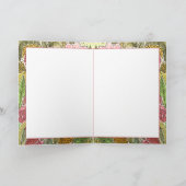 Waterverf Floral Kindness en handtekening Hartelij Kaart (Binnen)