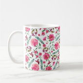 Waterverf Floral Koffiemok (Links)