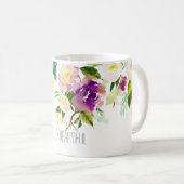 Waterverf Floral Koffiemok (Voorkant rechts)