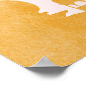 Waterverf Floral Lantaarns Ramadan Mubarak Poster (Hoek)