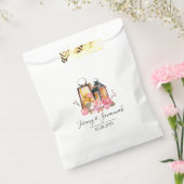Waterverf Floral Lantaarns Wedding Bedankzakje (Gezegeld)