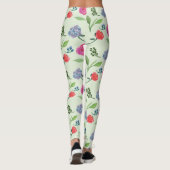 Waterverf Floral Leggings (Achterkant)