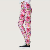 Waterverf Floral Leggings (Links)