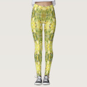 Waterverf Floral Leggings (Voorkant)