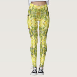 Waterverf Floral Leggings