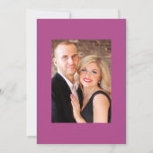 Waterverf Floral Mexican Fiesta Wedding Foto Kaart (Achterkant)