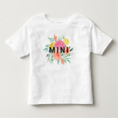  Waterverf Floral MINI Matching Kinder Shirts (Voorkant)