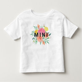 Waterverf Floral MINI Matching Kinder Shirts