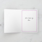 Waterverf Floral mist je, laat je inhalen Kaart (Binnen)