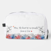 Waterverf Floral Modern cadeau voor mama met Quote