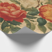 Waterverf Floral Modern Collectie Cadeaupapier (Hoek)